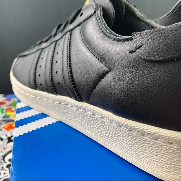 Adidas Superstar Sleek Black Men’s Various Sizes - Picture 8 of 13